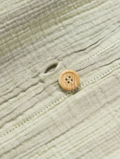 Westwing Collection Funda de almohada de muselina Saige G