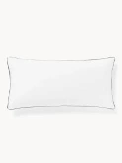 Westwing Collection Funda de almohada de percal con ribete Daria^ Mantas|Fundas De Almohadas