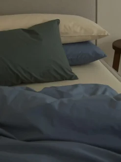 Westwing Collection Funda de almohada de percal Elsie