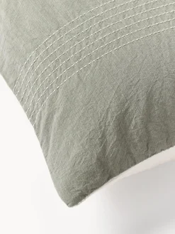 Westwing Collection Funda de almohada de percal Graham^ Fundas De Almohadas|Mantas