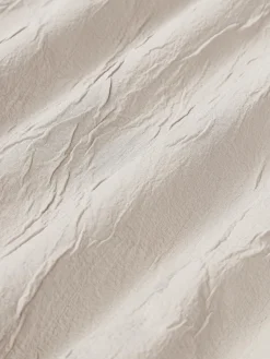 Westwing Collection Funda de almohada de percal de algodón lavado Leonora