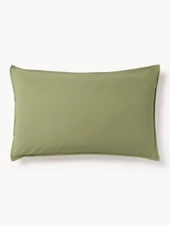 Westwing Collection Funda de almohada de percal lavado Debbie^ Mantas|Fundas De Almohadas