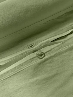 Westwing Collection Funda de almohada de percal lavado Debbie^ Mantas|Fundas De Almohadas