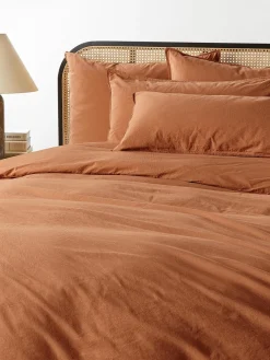 Westwing Collection Funda de almohada de percal lavado Debbie