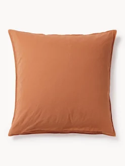 Westwing Collection Funda de almohada de percal lavado Debbie