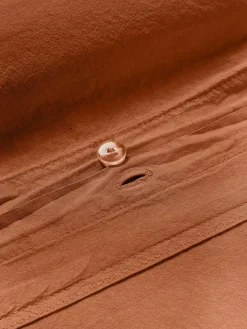 Westwing Collection Funda de almohada de percal lavado Debbie