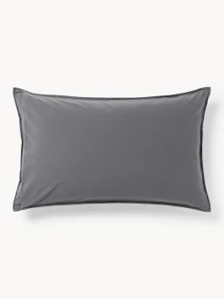 Westwing Collection Funda de almohada de percal lavado Debbie^ Mantas|Fundas De Almohadas