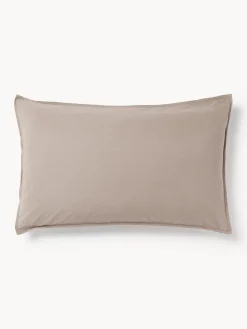 Westwing Collection Funda de almohada de percal lavado Debbie