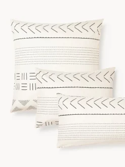 Westwing Collection Funda de almohada de percal con estampado boho Kohana^ Mantas|Fundas De Almohadas