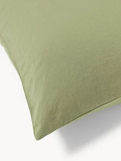 Westwing Collection Funda de almohada de percal lavado Leonie^ Fundas De Almohadas|Mantas