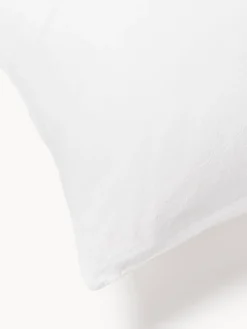 Westwing Collection Funda de almohada de percal lavado Leonie