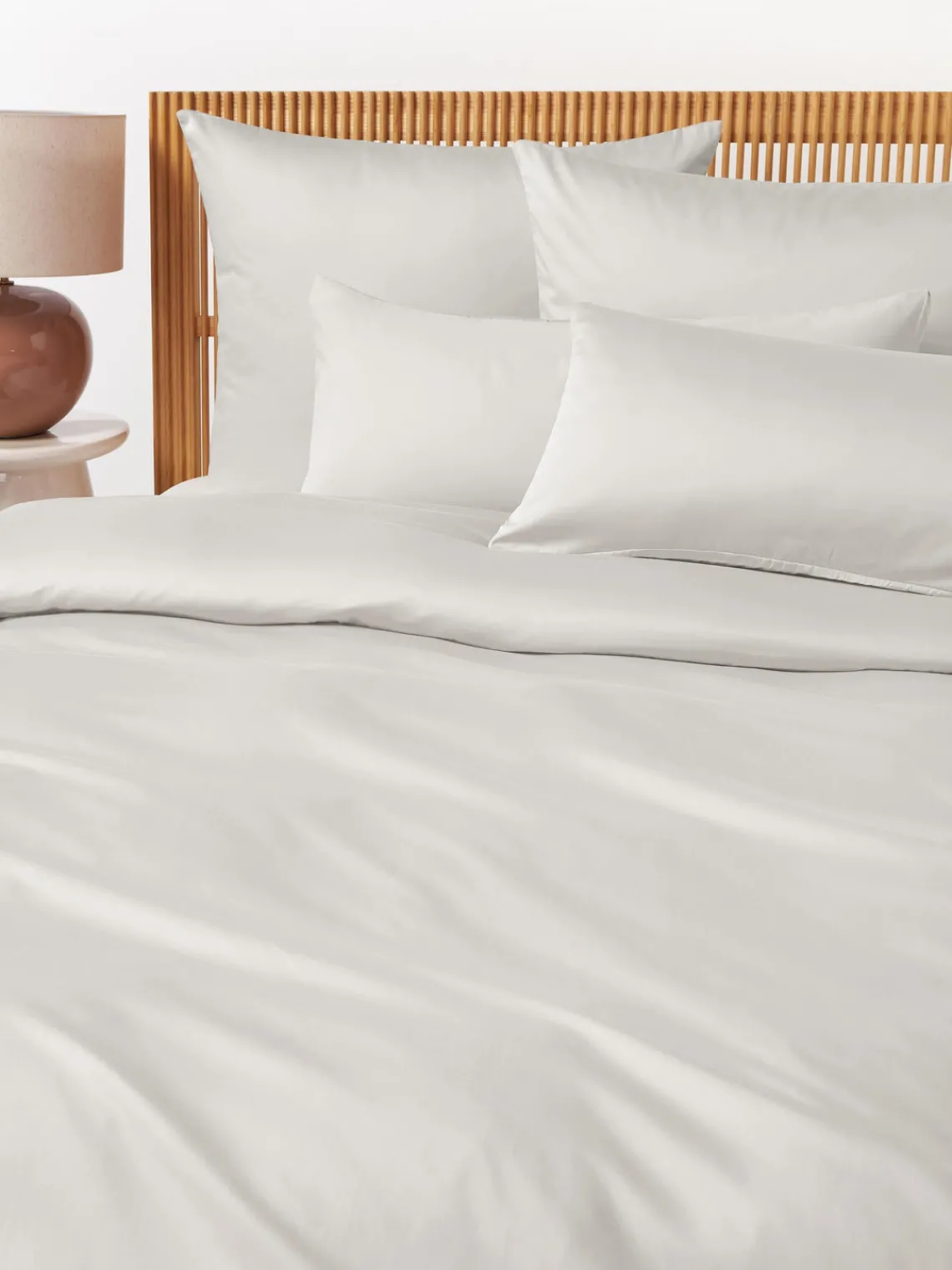 Westwing Collection Funda de almohada de satén Comfort^ Mantas|Fundas De Almohadas