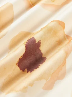 Westwing Collection Funda de almohada de satén con estampado floral Fiorella