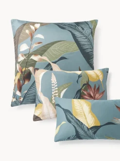 Westwing Collection Funda de almohada de satén Flora