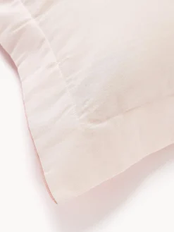 Westwing Collection Funda de almohada de satén a rayas con dobladillo Brendan^ Fundas De Almohadas