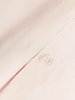 Westwing Collection Funda de almohada de satén a rayas con dobladillo Brendan^ Fundas De Almohadas