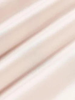 Westwing Collection Funda de almohada de satén a rayas con dobladillo Brendan^ Fundas De Almohadas