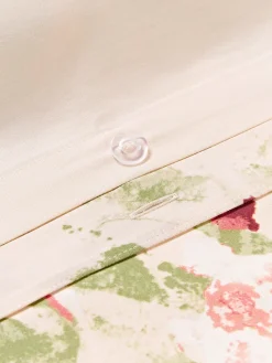 Westwing Collection Funda de almohada de satén estampado Anthea