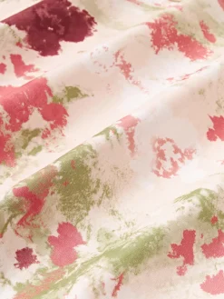 Westwing Collection Funda de almohada de satén estampado Anthea