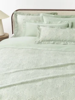 Westwing Collection Funda de almohada de satén estampada Leticia^ Fundas De Almohadas|Mantas