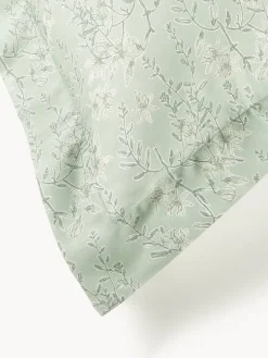 Westwing Collection Funda de almohada de satén estampada Leticia^ Fundas De Almohadas|Mantas