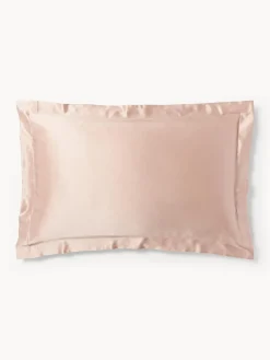 Westwing Collection Funda de almohada de seda Sylvie^ Mantas|Fundas De Almohadas