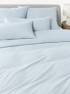 Westwing Collection Funda de almohada de seersucker Davey