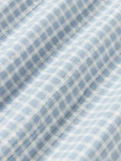 Westwing Collection Funda de almohada de seersucker Davey