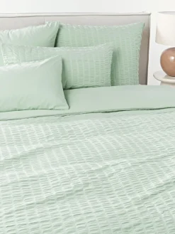 Westwing Collection Funda de almohada de seersucker Esme