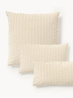 Westwing Collection Funda de almohada de seersucker Esme