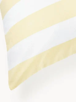 Westwing Collection Funda de almohada doble cara de algodón a rayas Lorena^ Mantas