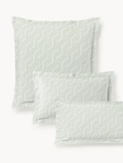 Westwing Collection Funda de almohada en tejido jacquard Aisha