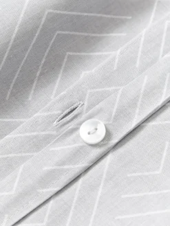 Westwing Collection Funda de almohada estampada de algodón Milano