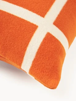 Westwing Collection Funda de cojín a cuadros Edison^ Mantas|Cojines Decorativos