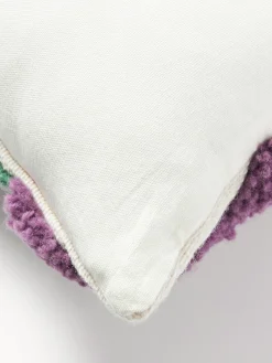 Westwing Collection Funda de cojín artesanal con tejido capitoné Jiri^ Mantas|Cojines Decorativos