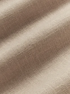 Westwing Collection Funda de cojín artesanal con costura decorativa Terre