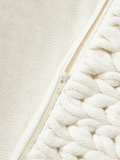 Westwing Collection Funda de cojín artesanal de punto grueso Adyna^ Cojines Decorativos|Cojines Decorativos