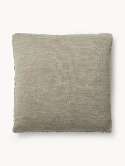 Westwing Collection Funda de cojín artesanal de punto grueso Adyna