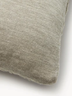 Westwing Collection Funda de cojín artesanal de punto grueso Adyna