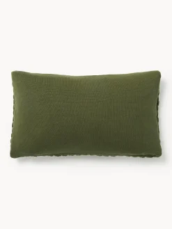 Westwing Collection Funda de cojín artesanal de punto grueso Adyna, 30x50 cm^ Cojines Decorativos|Mantas