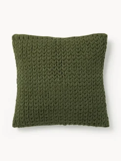 Westwing Collection Funda de cojín artesanal de punto grueso Adyna^ Cojines Decorativos|Mantas