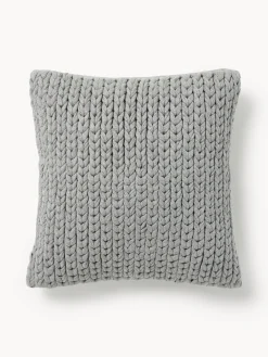 Westwing Collection Funda de cojín artesanal de punto grueso Adyna^ Cojines Decorativos|Mantas