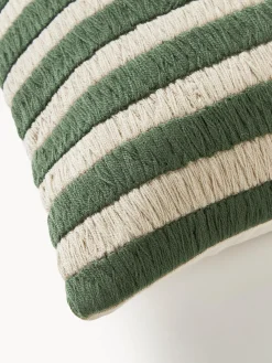 Westwing Collection Funda de cojín artesanal Henry^ Mantas|Cojines Decorativos