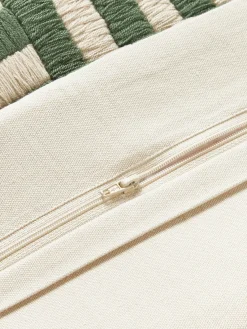 Westwing Collection Funda de cojín artesanal Henry^ Mantas|Cojines Decorativos