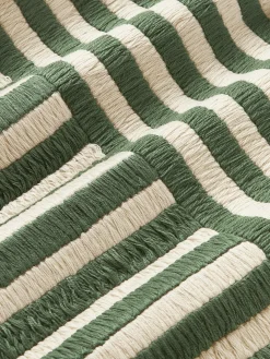 Westwing Collection Funda de cojín artesanal Henry^ Mantas|Cojines Decorativos