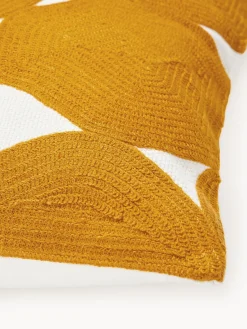 Westwing Collection Funda de cojín bordada de algodón Bardia