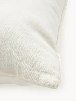 Westwing Collection Funda de cojín bordada de algodón texturizada Vahid