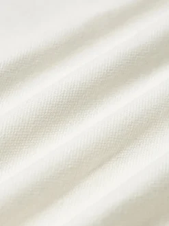 Westwing Collection Funda de cojín bordada de algodón texturizada Vahid