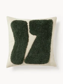 Westwing Collection Funda de cojín con estampado abstracto Flick^ Cojines Decorativos|Mantas