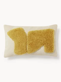 Westwing Collection Funda de cojín con estampado abstracto Flick^ Cojines Decorativos|Mantas